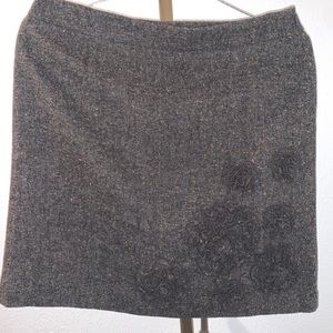 💥 Loft wool mini skirt